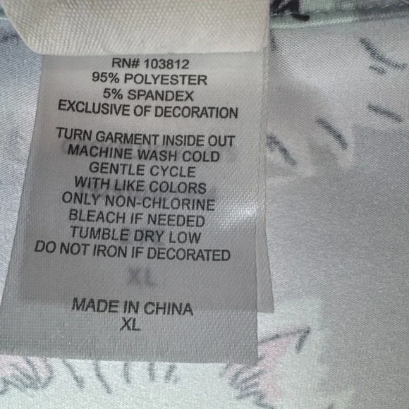 Munki Munki Pajama Set XL Gray Pastel Cat Face Bow Print Button Up Super Soft - Picture 8 of 11